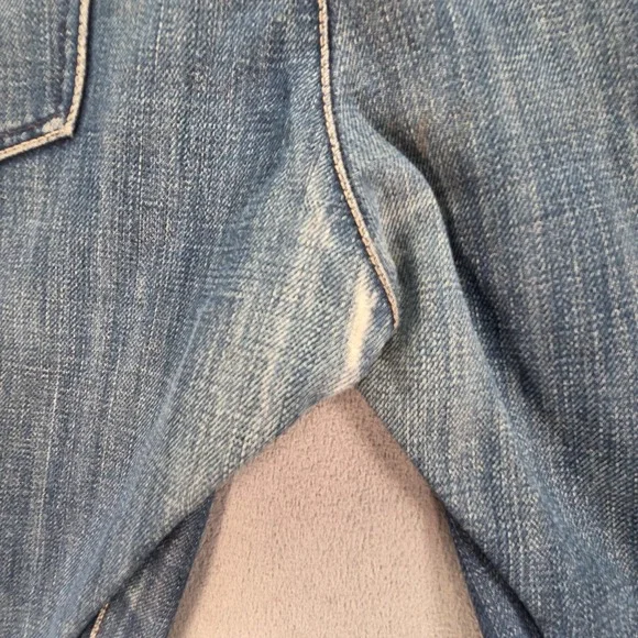 VTG Levis Engineered Jeans Mens Med Wash Blue Straight Twisted Fits 34x32